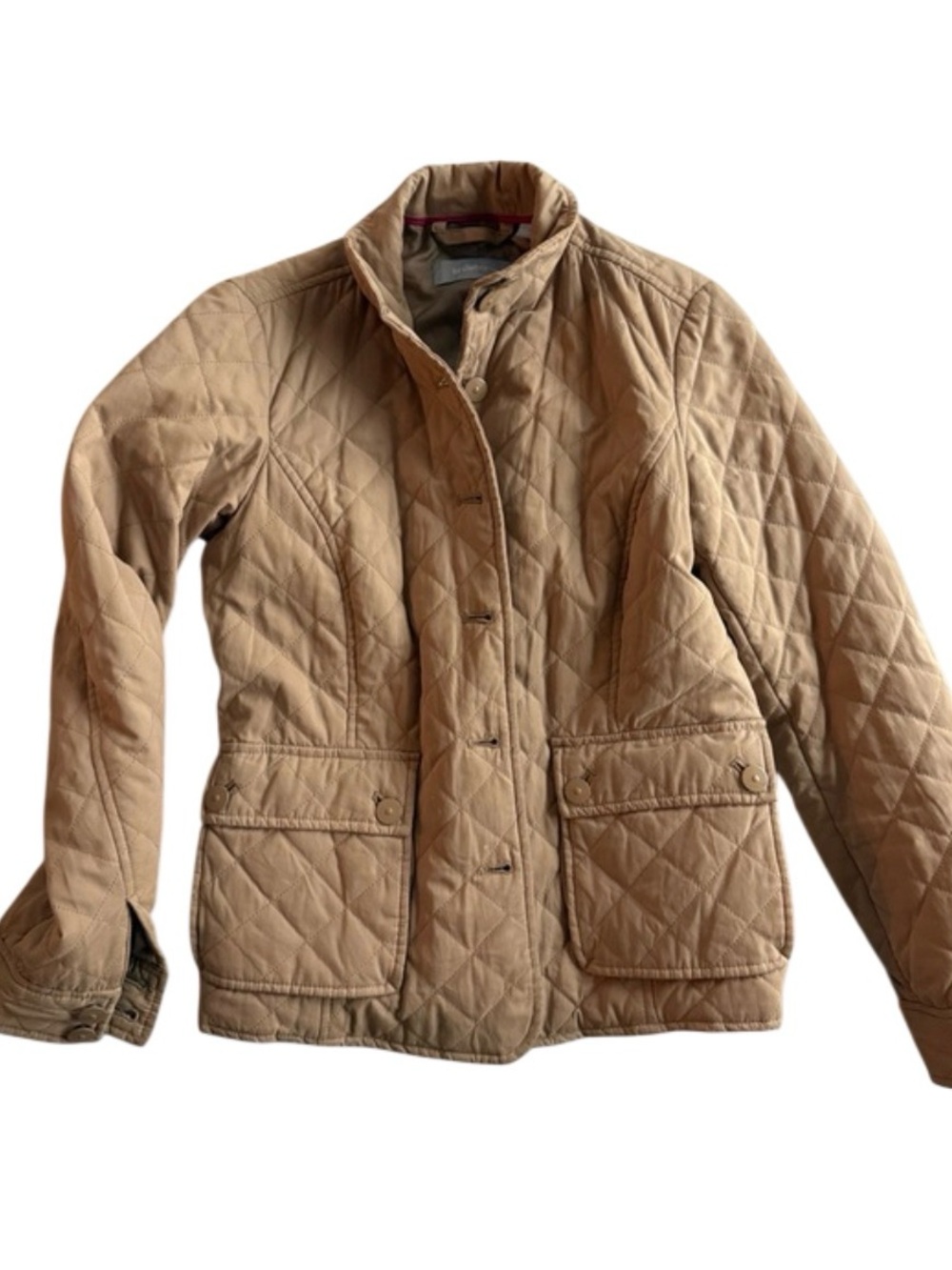 Liz Claiborne Quilted Barn Coat Women's Small Petite